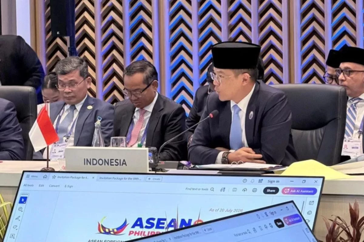 Di Pertemuan Menlu ASEAN, Sugiono Singgung Laut China Selatan & Palestina