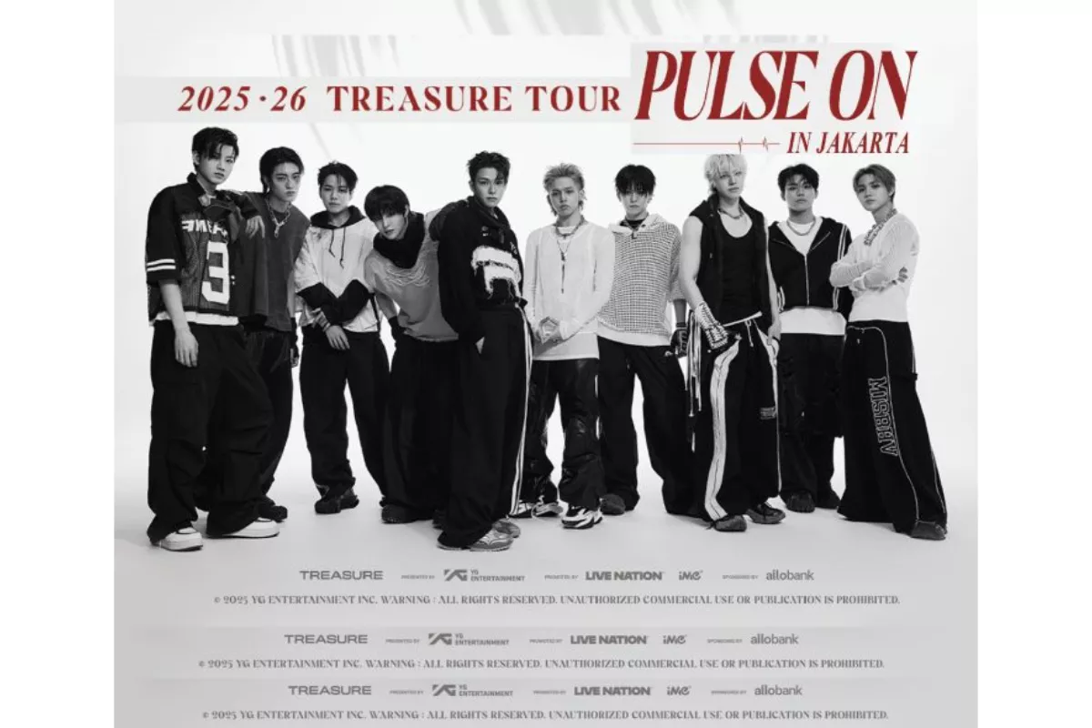 Rundown Konser TREASURE Jakarta 2026: Jadwal dan Lokasi Tukar Tiket