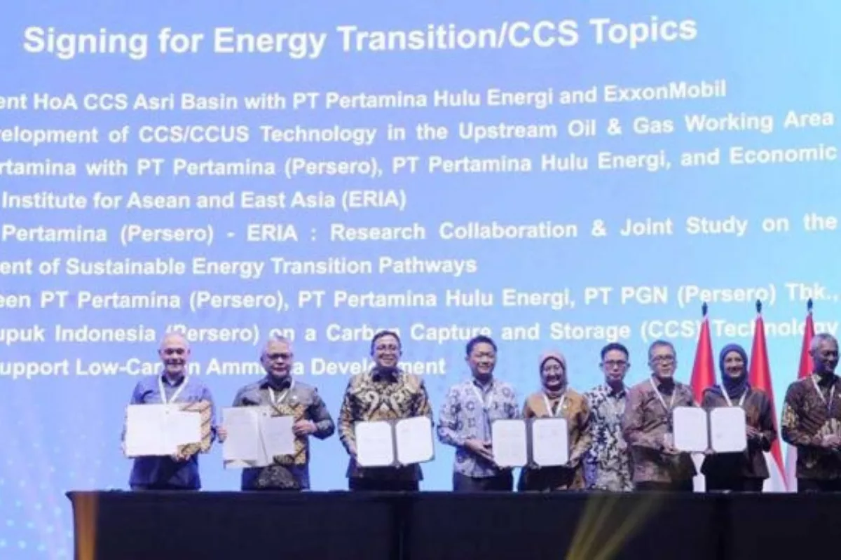 PHE Gandeng PGN dan  Pupuk Indonesia Kembangkan CCS untuk Amonia Hijau