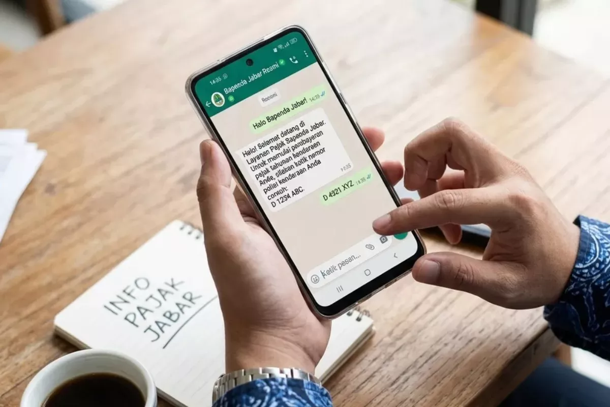 Layanan Chatbot WhatsApp Bapenda Jabar untuk Bayar Pajak Kendaraan