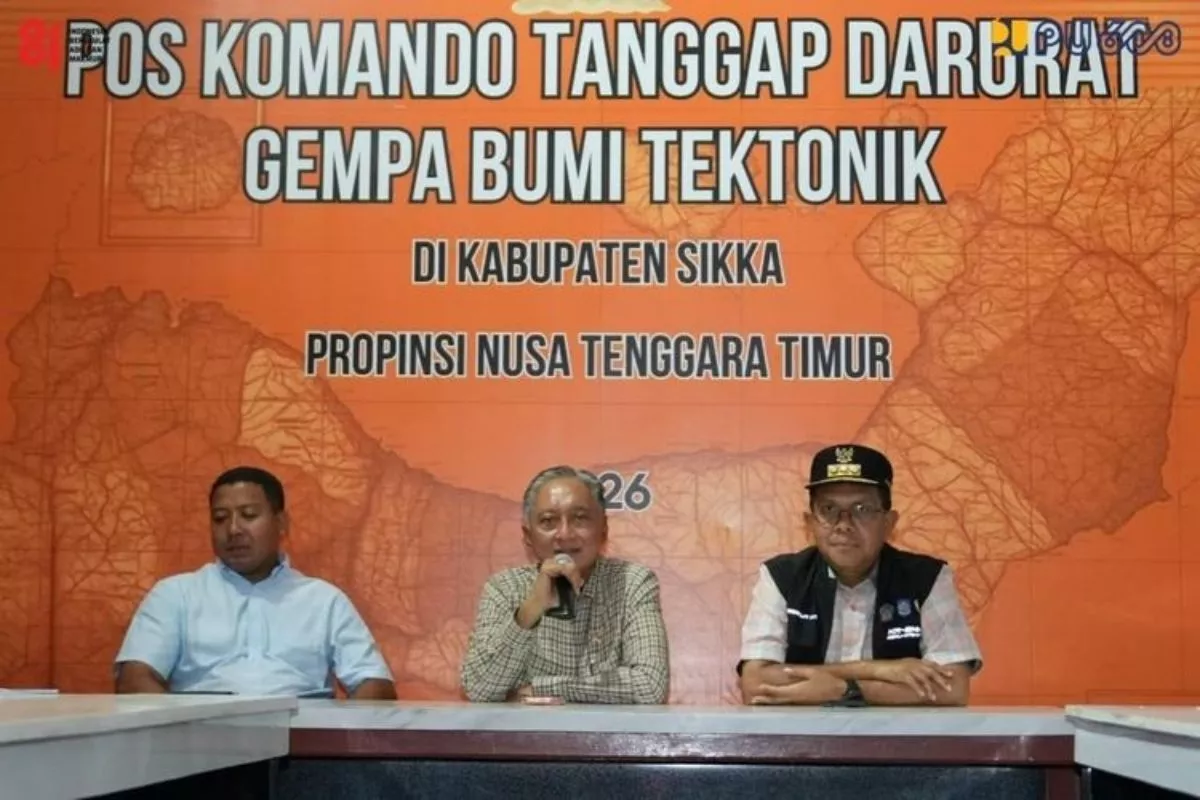 Kementerian PU Percepat Akses Air Bersih Korban Gempa di Pulau Palue