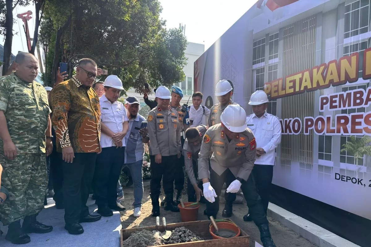 Mako Polres Depok Dibangun, Pelayanan Publik Jadi Prioritas Utama