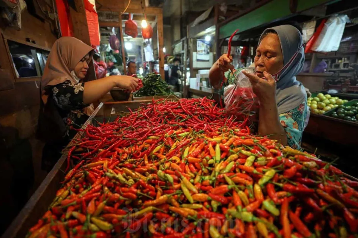 Cabai Kecil Ori Naik Rp65.000, Mayoritas Harga Pangan Stabil