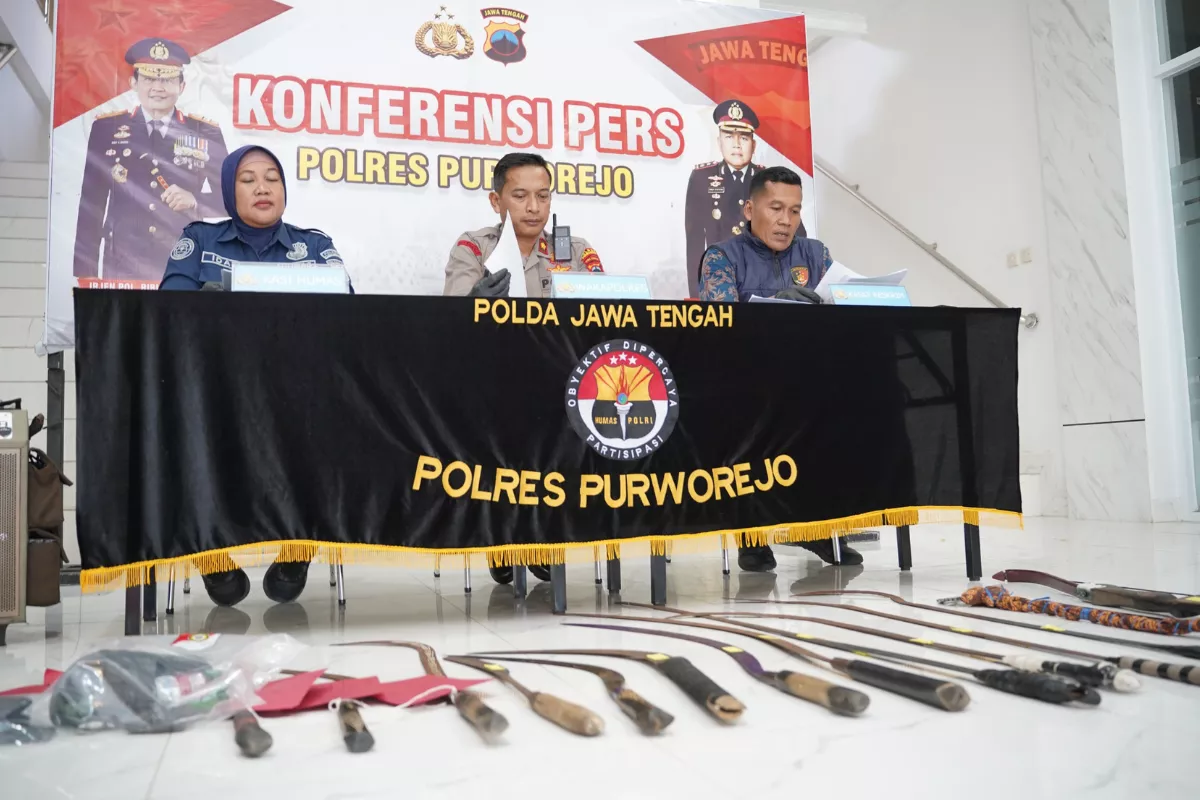 Satreskrim Polres Purworejo Ringkus 3 Pencuri Toko Lintas Provinsi