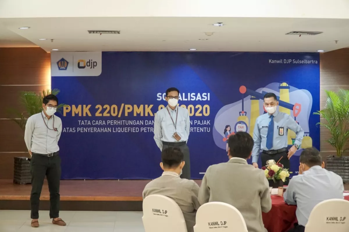 Kanwil DJP Sulselbartra Gelar Sosialisasi Pajak LPG