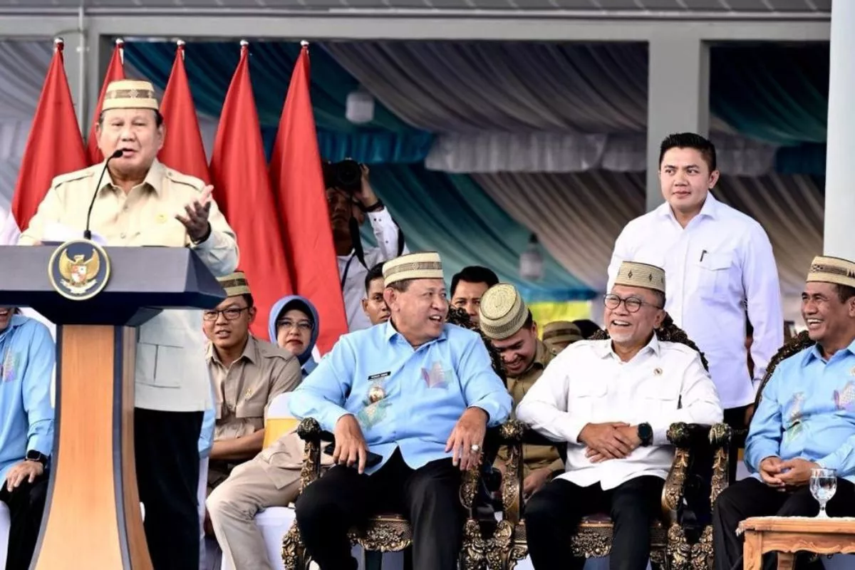 Presiden Prabowo Ibaratkan Diri Sebagai Manajer Tim Sepak Bola