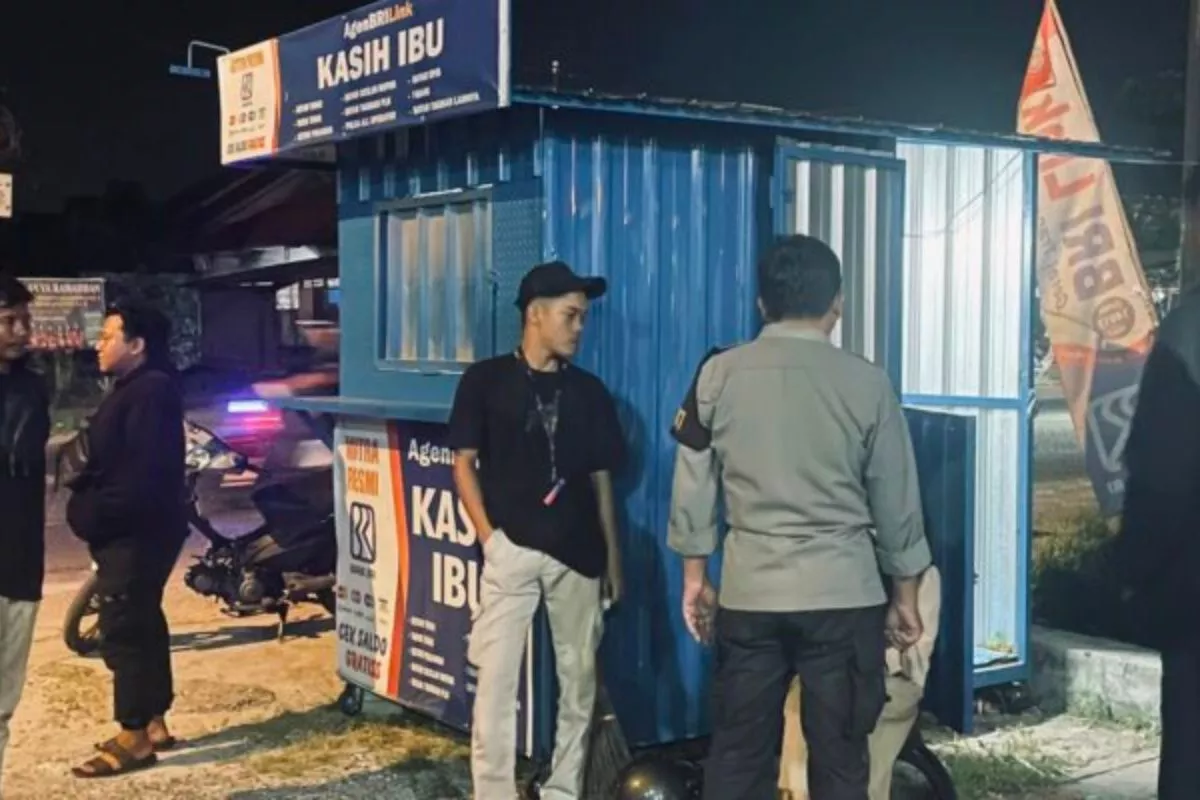 Perampok Bersajam Satroni Agen Bank di Palangka Raya Gasak Rp 80 Juta
