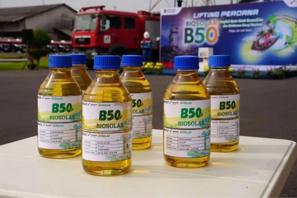 Pertamina Salurkan Lifting Perdana B50 Sebanyak 12.830 KL