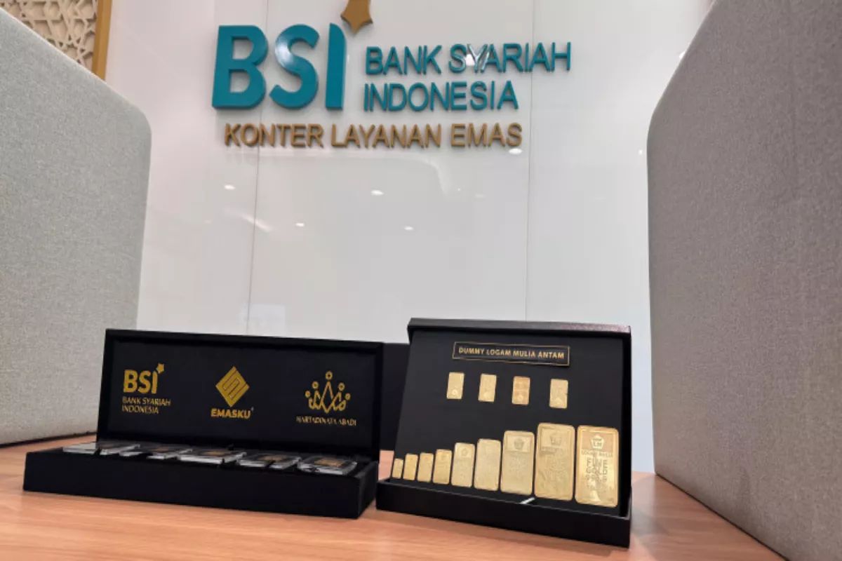 BSI Serap Penjualan Emas ANTAM, Pembiayaan Cicil Emas Tumbuh Pesat