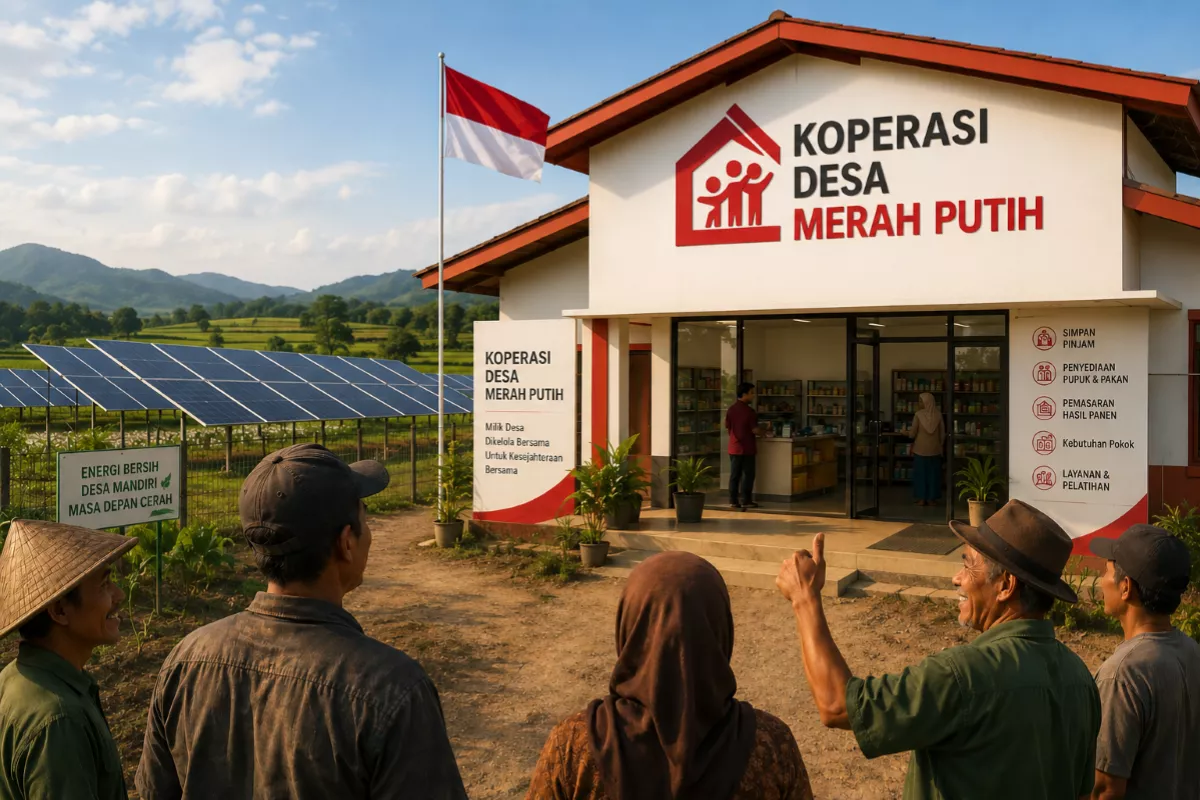 11.030 Koperasi Desa Merah Putih Siap Pasok Energi Terbarukan