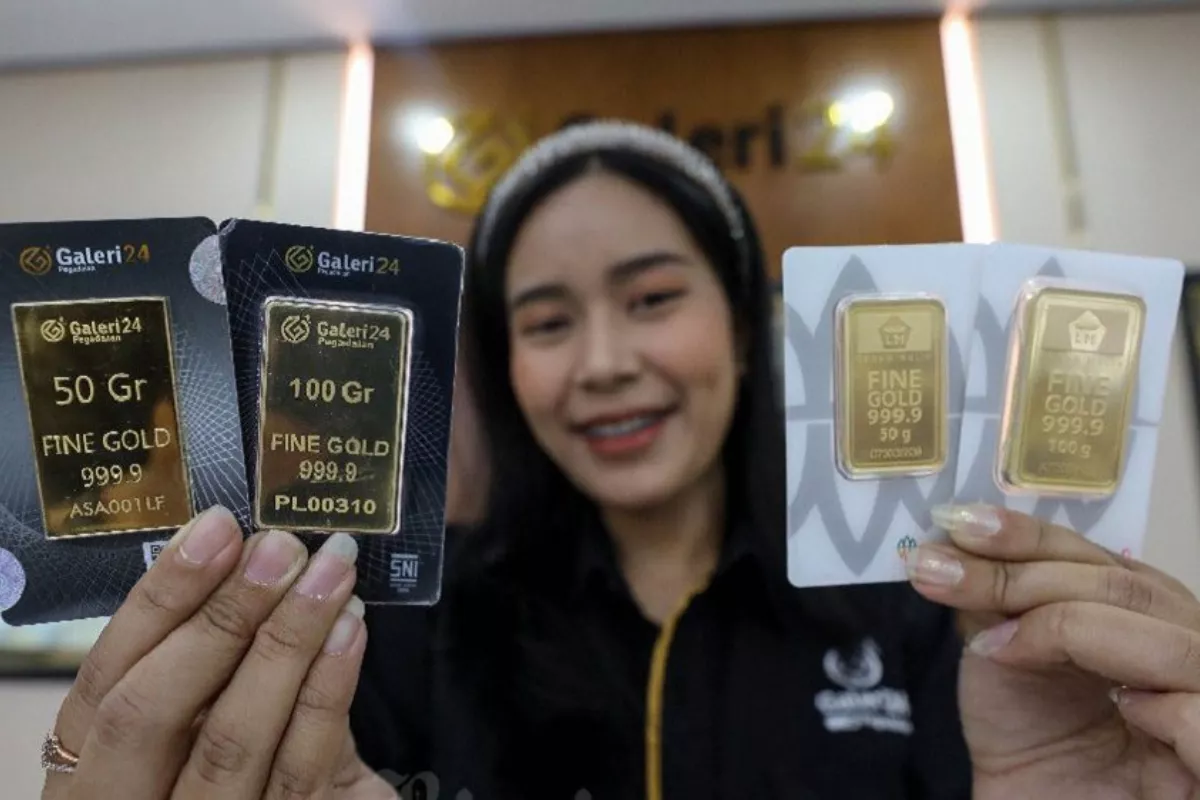 Harga Emas Pegadaian Turun 12 Mei 2026, Antam Jadi 2,91 Juta Rupiah