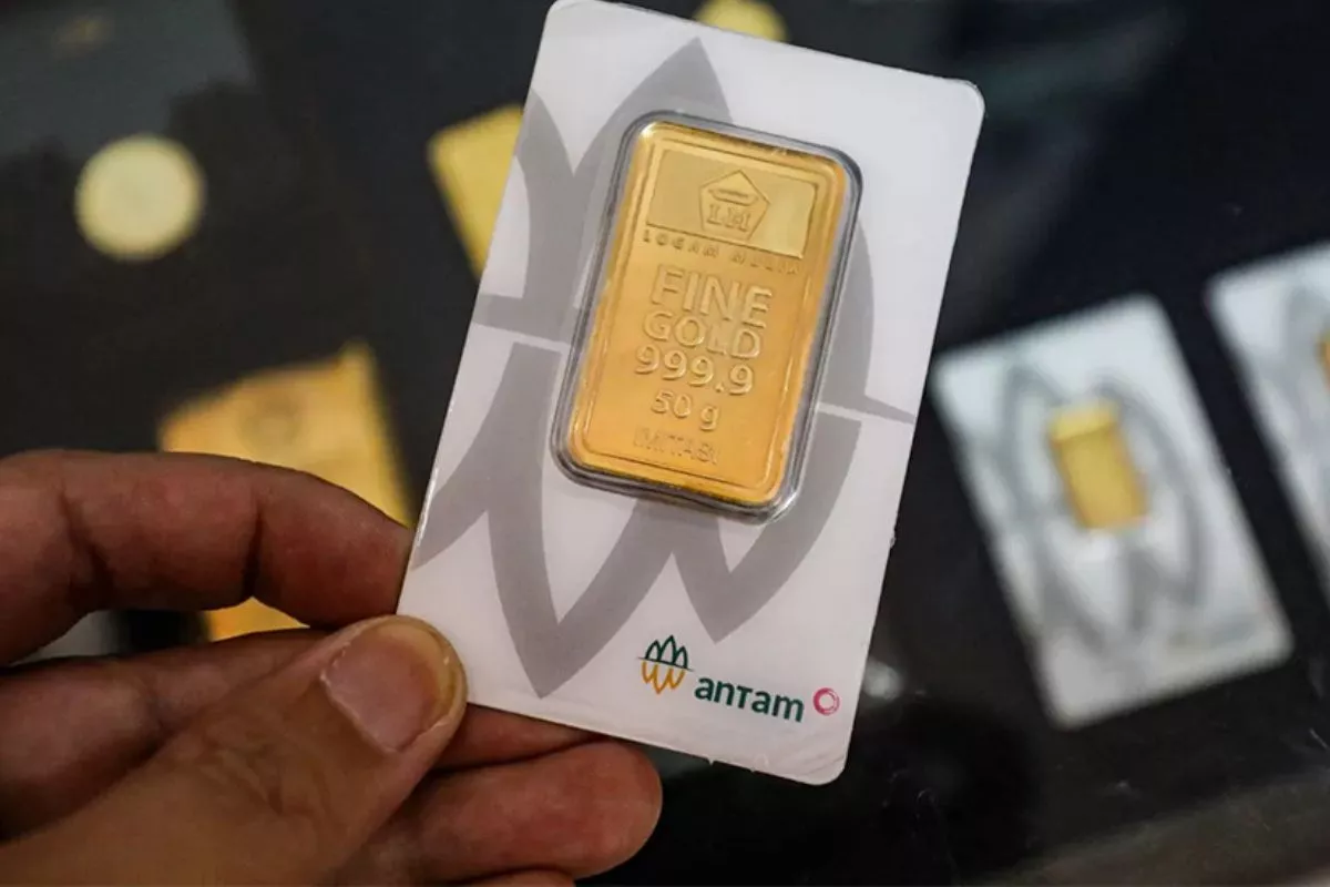 Turun Rp50.000, Harga Buyback Emas Antam Jeblok Hari Ini