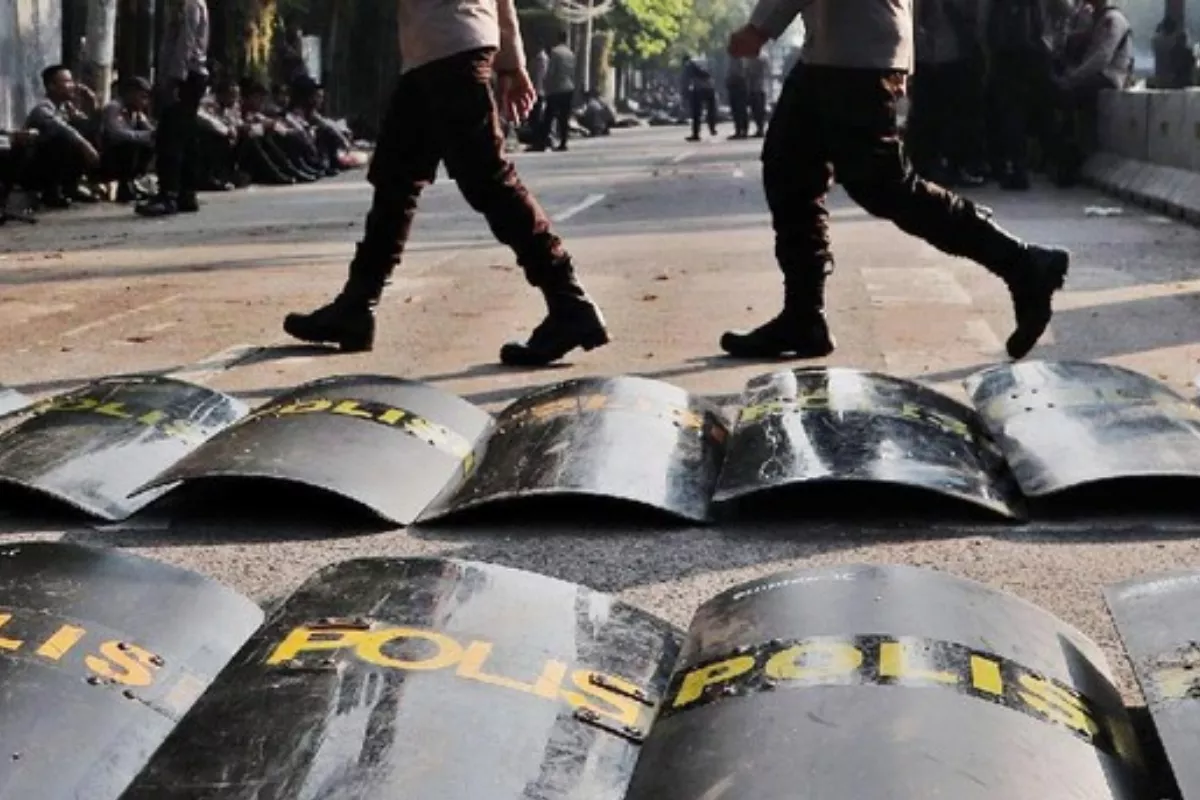4.151 Personel Gabungan Amankan Demo BEM UI di Bundaran HI Hari Ini