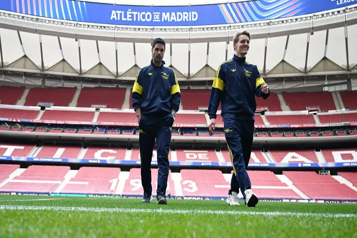 Protes Rumput Arsenal Ditolak UEFA di Markas Atletico Madrid