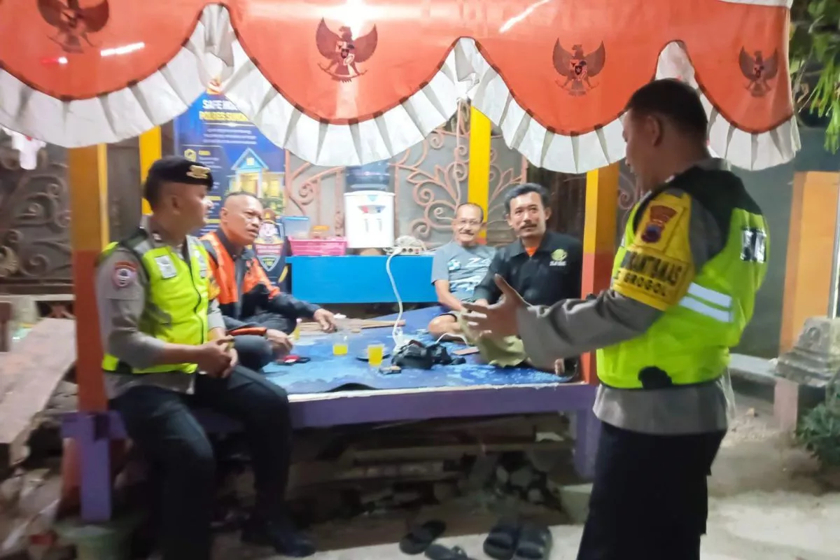 Polsek Grogol Gelar Blue Light Patrol di 14 Desa Antisipasi 3C