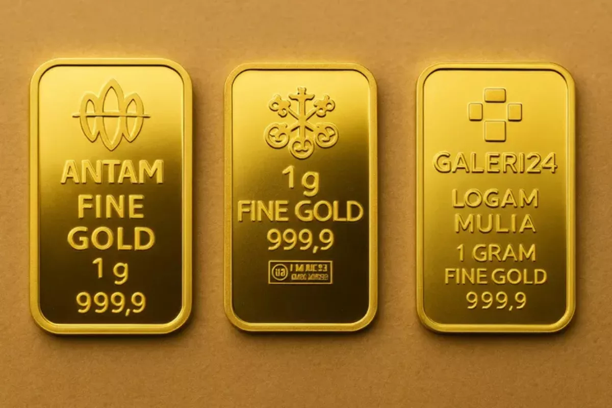 Harga Emas UBS Stagnan di Rp2.661.000 per Gram, Antam Justru Catat Kenaikan Awal Pekan