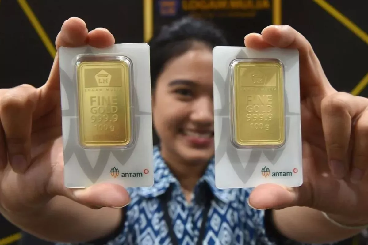 Harga Emas Antam Hari Ini Bertahan di Nominal Rp 2.668.000 per Gram