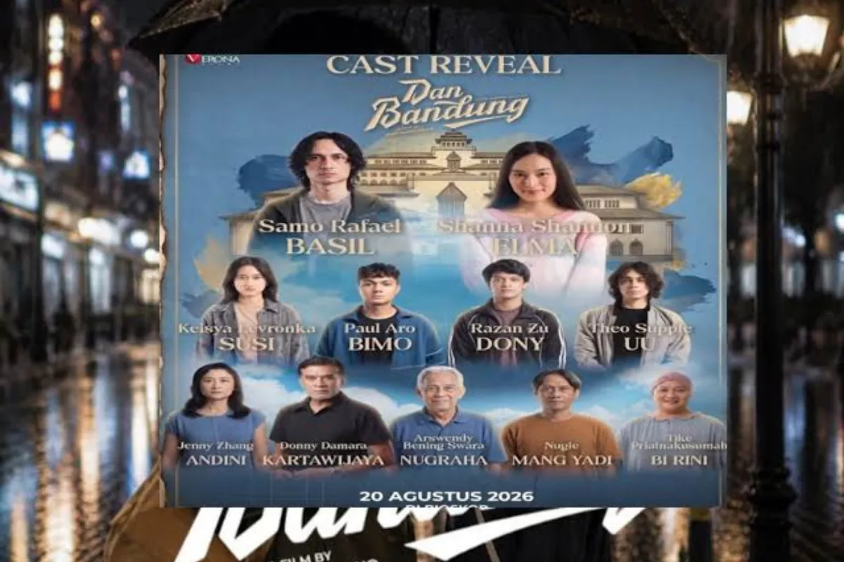 Verona Films Umumkan Jajaran Pemeran Film 'Dan Bandung'