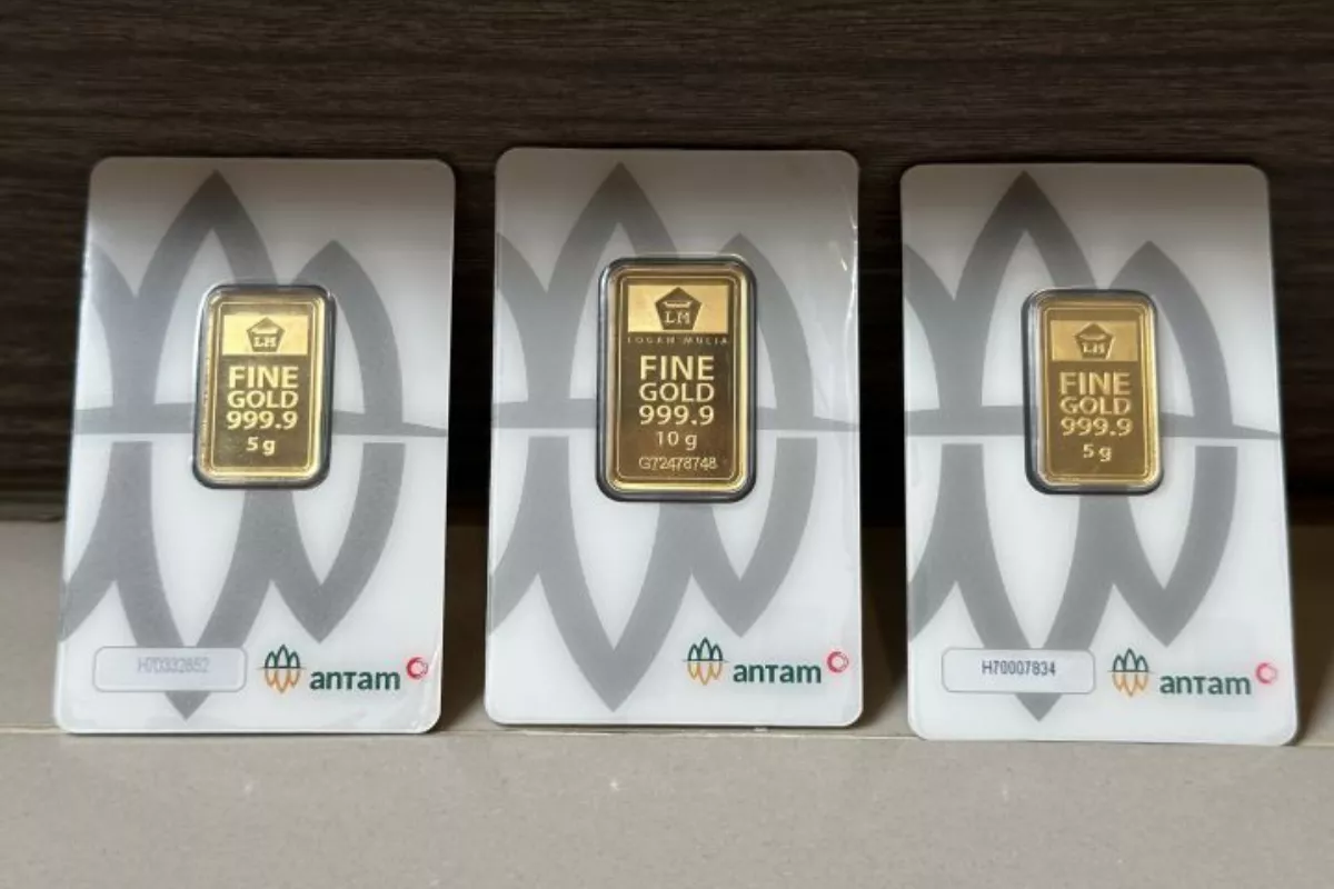 Komoditas Emas Antam UBS dan Galeri24 Kompak Turun 24 Mei 2026