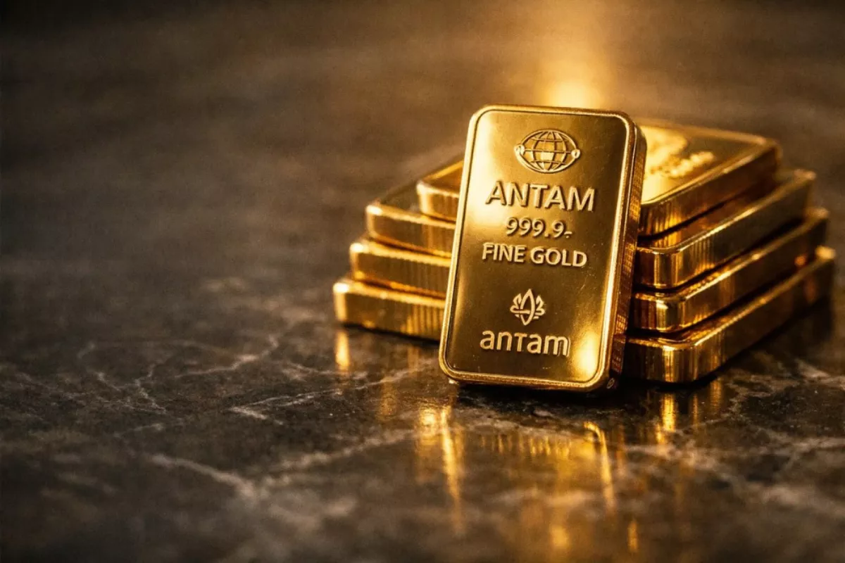Harga Emas Antam Naik Jadi Rp2.743.000 per Gram Hari Ini