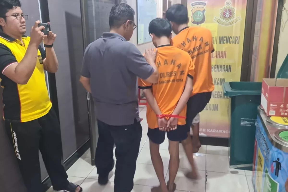 2 Pelaku Curanmor di Karawaci Ditangkap Polisi Kurang dari 2 Jam