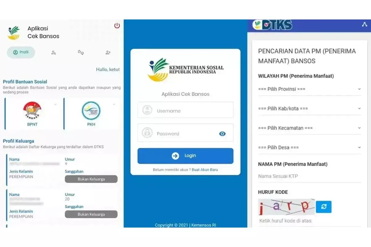  Tutorial Cara Cek Ubah Data Desil Bansos DTKS Lewat Aplikasi Cek Bansos 