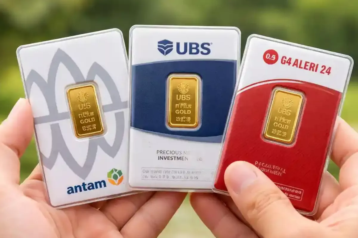 Rincian Harga Emas Antam, Galeri 24, dan UBS Hari Ini yang Turun Serentak