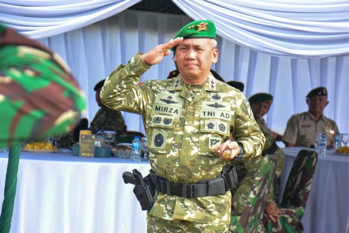 Pangdam XIII Merdeka Tinjau Pembangunan Jembatan Merah Putih di Talaud
