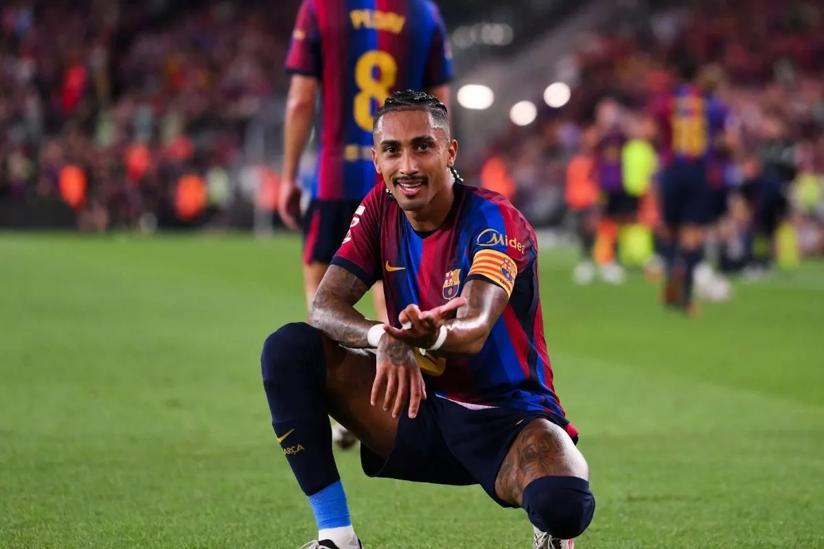 Raphinha Kapten Baru Barca, Ukir Sejarah Pemain Brasil