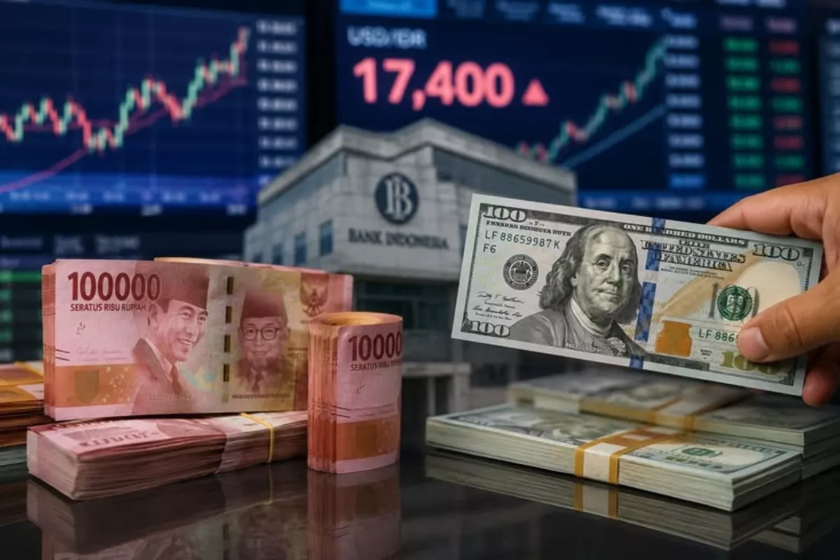 Rupiah Dibuka Melemah 0,04 persen ke Rp 18.005 per Dolar AS Hari Ini