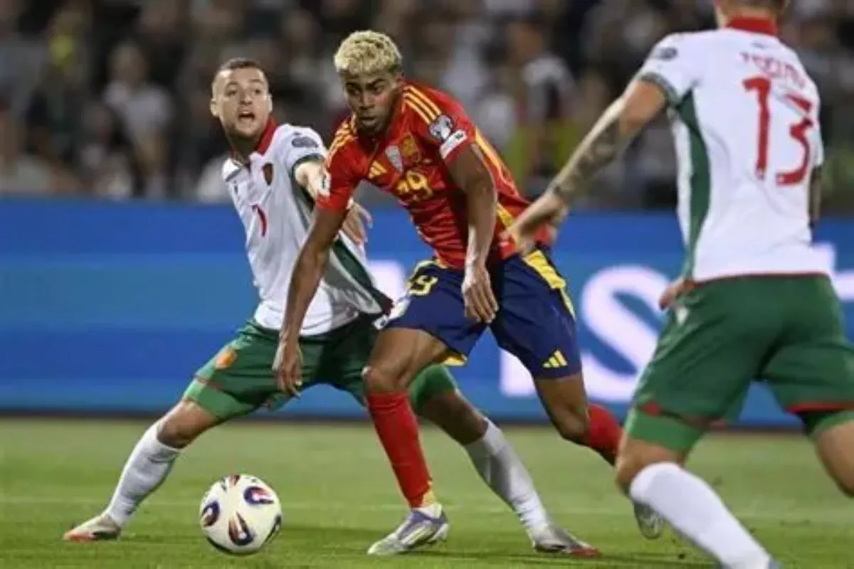 Lamine Yamal Bahagia Cetak Gol Perdana di Piala Dunia 2026