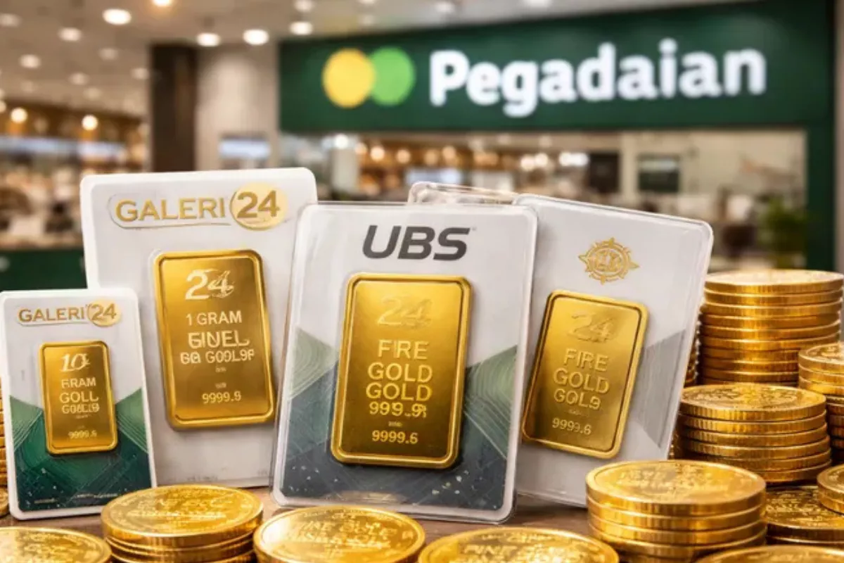 Emas Antam UBS dan Galeri 24 di Pegadaian Tak Bergerak 20 Mei 2026