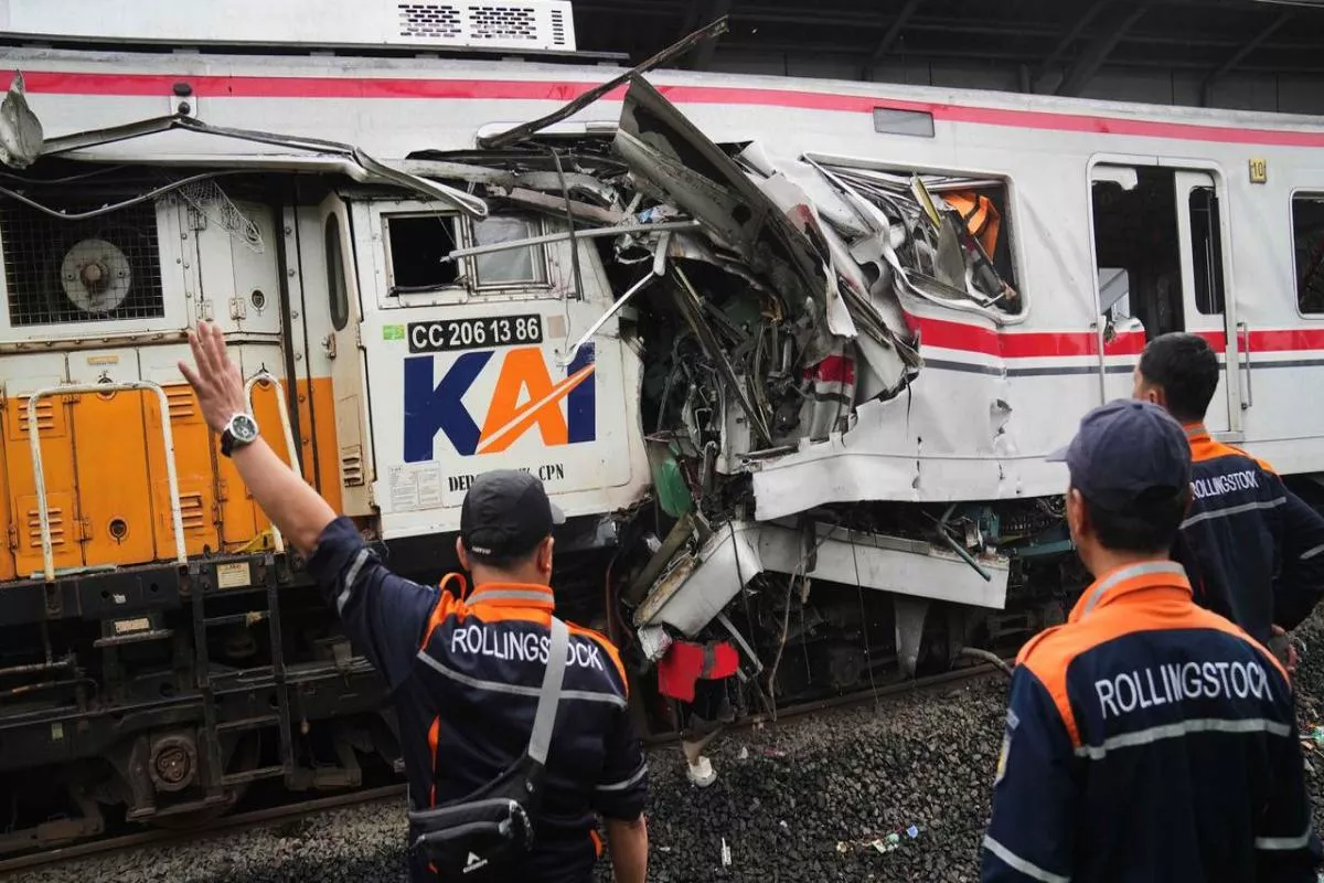 Update Kasus Tabrakan Kereta Bekasi Kini Masuk Tahap Penyidikan