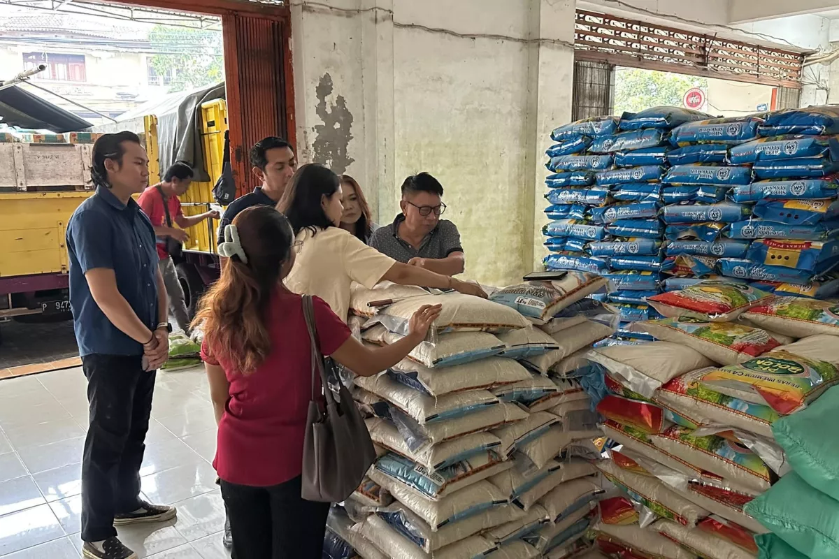 Satgas Pangan Polda Bali Awasi Harga dan Distribusi Beras di Denpasar