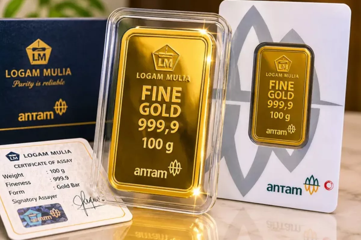 Harga Emas Antam Hari Ini 17 Juni 2026 Naik Tipis di Pasar Domestik 
