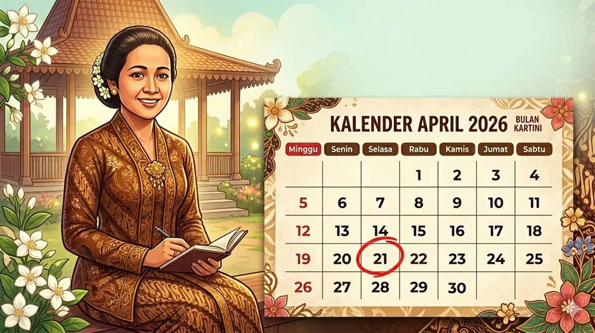 Pemerintah Tetapkan Hari Kartini 21 April 2026 Bukan Hari Libur Nasional