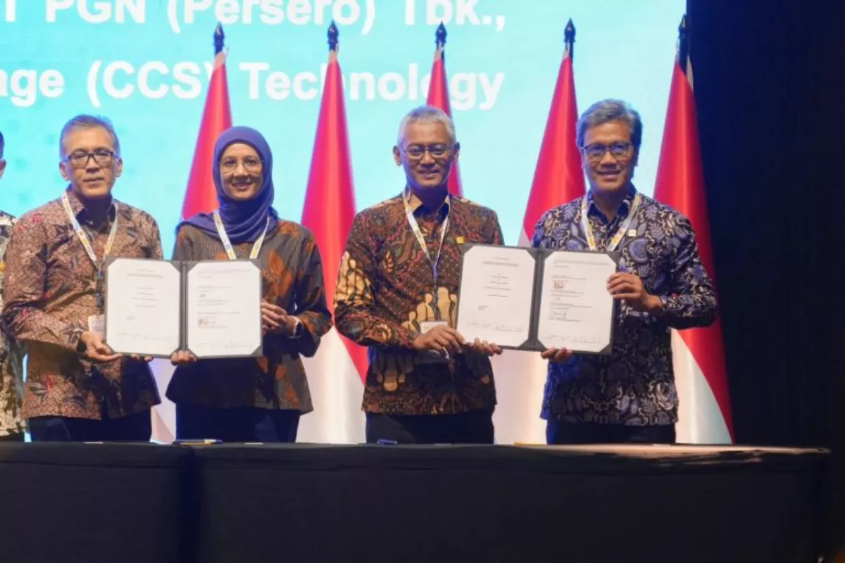 Sinergi PHE, PGN, dan Pupuk Indonesia Kembangkan Teknologi CCS