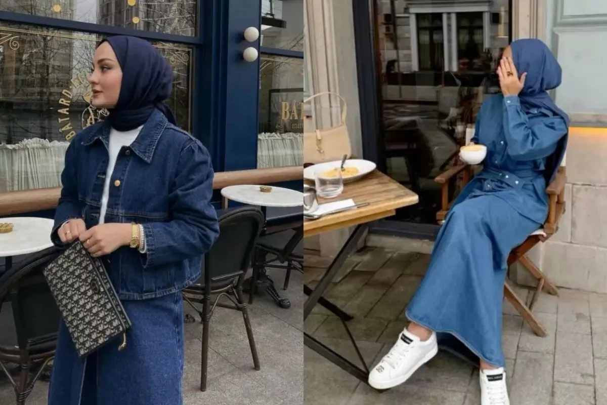 Pilihan Warna Jilbab yang Cocok dan Serasi untuk Dipadukan dengan Baju Denim