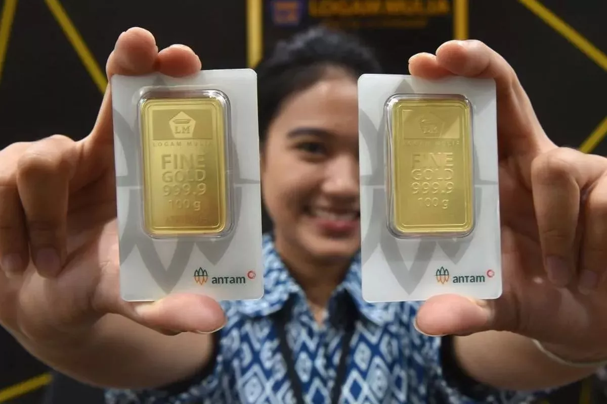 Emas Antam 23 Juni 2026 Naik, Buyback Rp2,408.000 per Gram