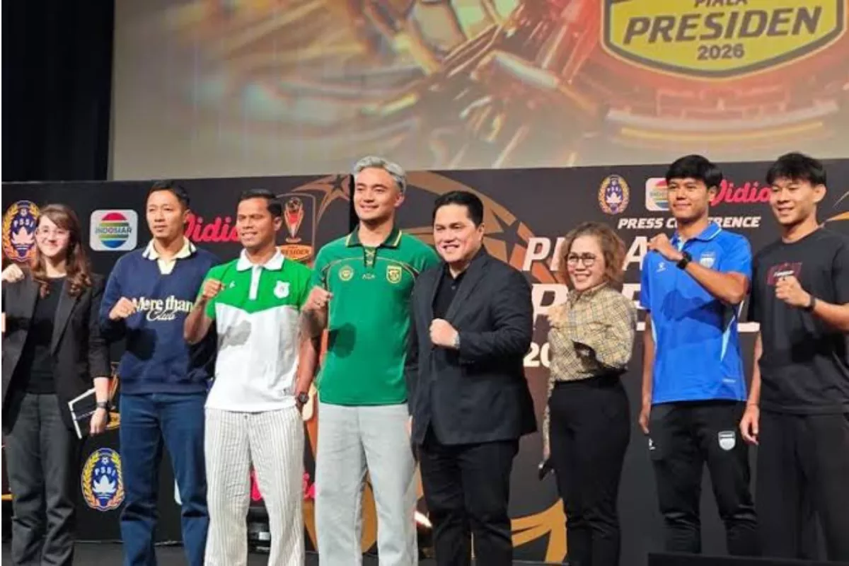 Piala Presiden 2026 Mulai 25 Juli, Diikuti 8 Tim dari 4 Negara