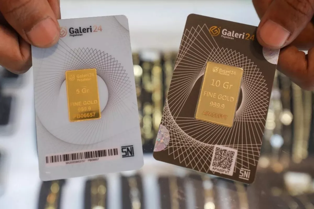 Harga Emas Antam di Pegadaian Turun Jadi Rp 2.870.000 per Gram