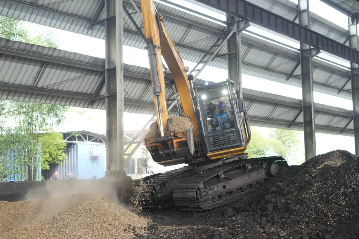 PTBA Uji Coba Co-firing Tahap II untuk Kurangi Emisi Karbon