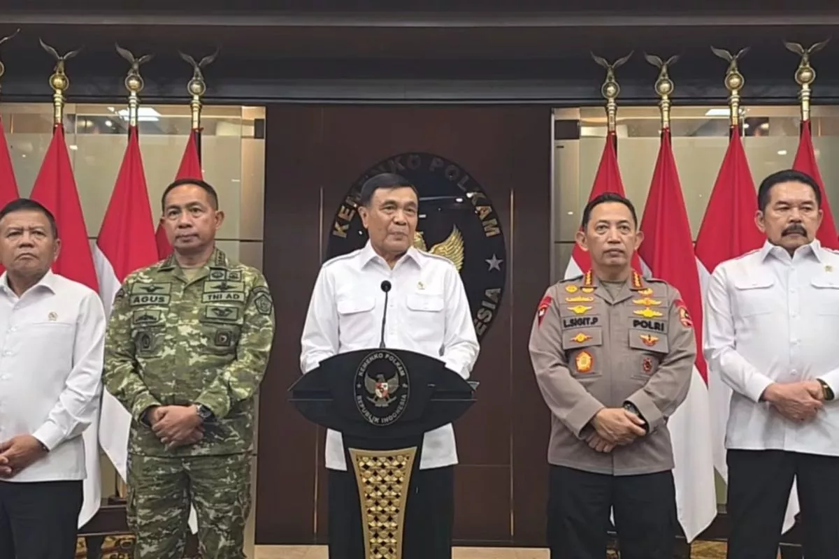 Menko Polkam Sebut Pemilik Akun Penyebar Hoaks Demo Bisa Dipidana