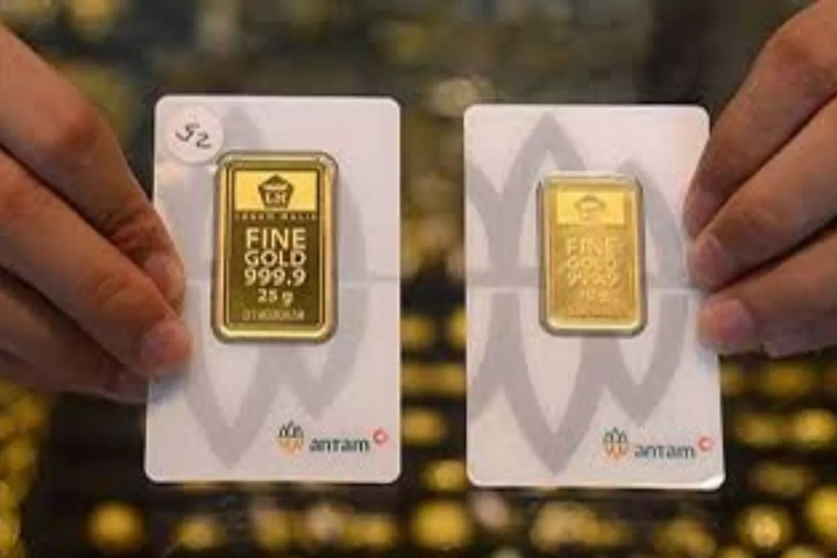 Harga Emas Antam Naik Rp20.000 Jadi Rp2,7 Juta per Gram