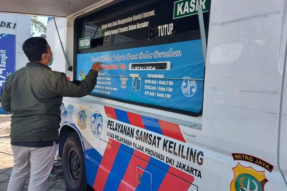 Daftar Lokasi Samsat Keliling Detabek Sabtu, 13 Juni 2026
