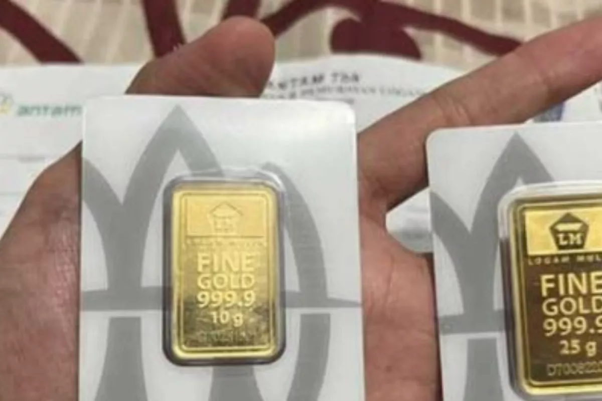 Harga Emas Antam di Pegadaian Turun per Jumat 5 Juni 2026