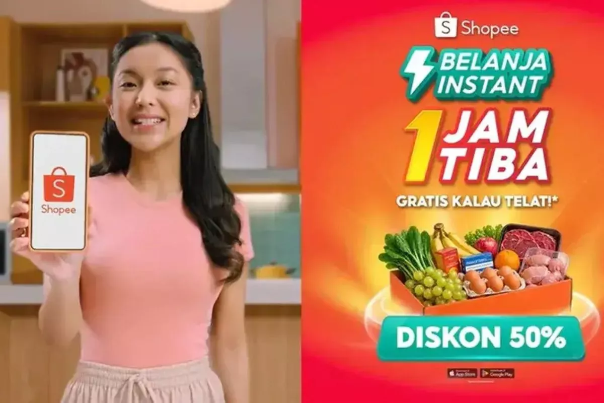 Shopee Tawarkan Belanja Cepat dengan Jaminan Pengiriman 1 Jam Tiba