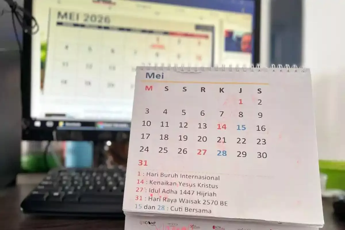 Cek Jadwal Libur dan Cuti Bersama Mei 2026 Menurut SKB 3 Menteri