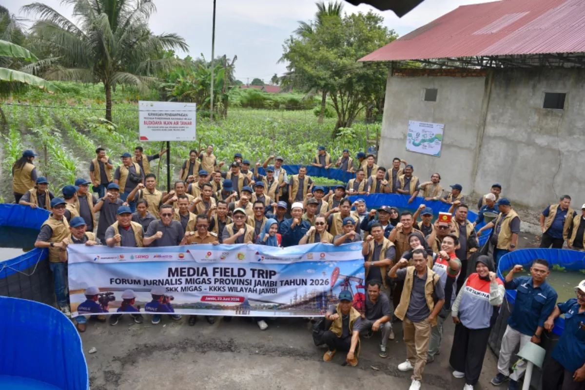 Media Field Trip PEP Jambi: Dari Tanggap Darurat hingga Budidaya Ikan