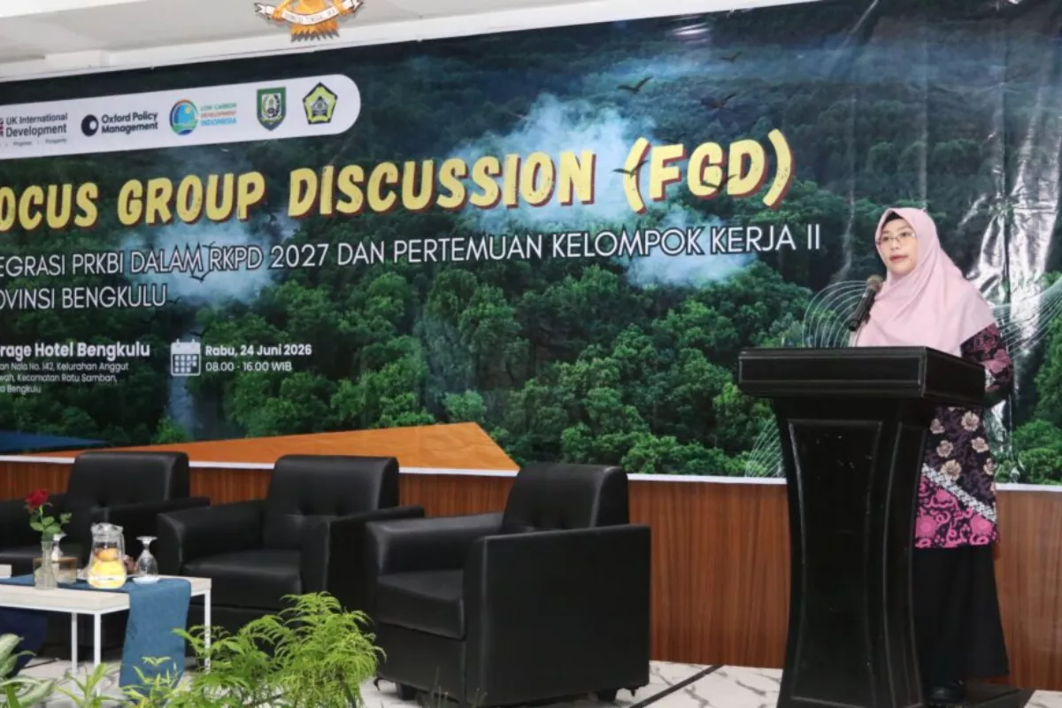 Pemprov Bengkulu Kolaborasi dengan Unib Bahas Integrasi Karbon di RKPD